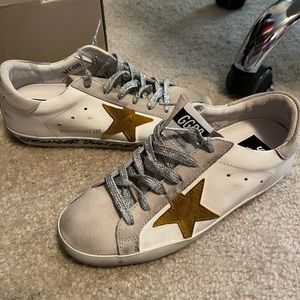 Golden Goose Sneakers. NEVER WORN. Size is on box.